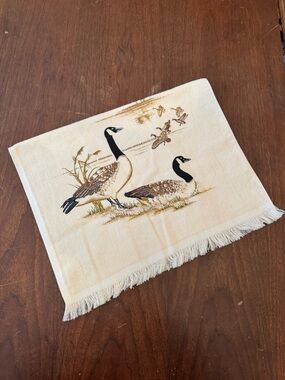 Vintage Stevens Canadian Goose Hand Towels 6